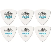 Dunlop 456R 1.0 Tortex Flex Triangle 6 Pack