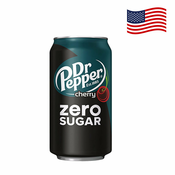 Dr Pepper Zero Sugar Cherry - Češnja Zero, 355ml