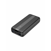 Ksix Prenosna polnilna baterija 20000 mAh, PD 20W, 2XUSB-A + USB-C vhod