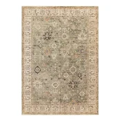 Zelena/bež ročno tkana preproga 160x240 cm Heriz Ornate – Asiatic Carpets