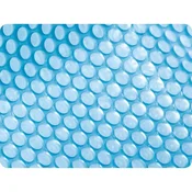 Intex 28013 Solar Tarpaulin, Cover with Thermal Insulation for Round Easy Set/Frame Pools, Polyethylene, Blue, Diameter 457 cm