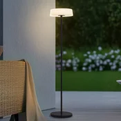 Lindby LED-sončna stoječa svetilka Samine, črna, kovinska, z možnostjo - Sodobni - črna, bela - Kovina
