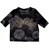 Ghost Majica Logo & Roses Ladies Black XS