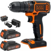 BLACK+DECKER akumulatorski vrtalnik brez udarnega kladiva 18V BDCDC18B