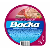 PAŠTETA SA ŠUNKOM BACKA 75G