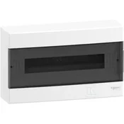 Schneider Electric Nadometna razdelilna omarica, Easy9 EU IP40 EZ9EU-1-18-NT-T prozorna vrata 1 vrsta 18 modulov/vrsta