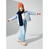 United Colors Of Benetton Jeans hlače 4UTPCE032 Modra Wide Leg