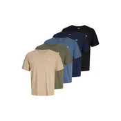 JJ Rebel Majica JREBREBEL marine / safir / svetlo rjava / oliva / črna