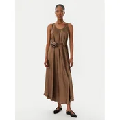 Marella Poletna obleka Alcool 2613221015 Rjava Regular Fit