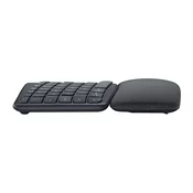 Logitech ERGO K860 Split for Business tipkovnica Pisarna Bluetooth QWERTY Italijanščina Grafit