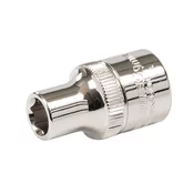 Silverline Ključ vtičnice 9 mm 1/2 HEX kratka srebrna črta