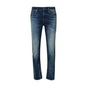 BOSS Kavbojke DELAWARE temno modra