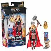 HASBRO Marvel Hasbro Legends Thor: Love and Thunder Mighty Thor akcijska figura 15-cm zbirateljska igrača, 4 dodatki, 1 del za sestavo figure, večbarvna, F1060, (20838320)