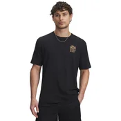 Majice Under Armour M 60/40S CanT Hoop SS T-Shirt Black XL