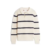 TOMMY HILFIGER Pulover pesek/mornarska