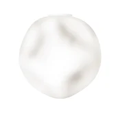 Foscarini stropna svetilka Hoba Grande, O 36 cm, bela, steklo - Dnevna soba/jedilnica - Dizajn