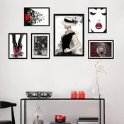 Wallity Set Slika SET_012, 6 Delova