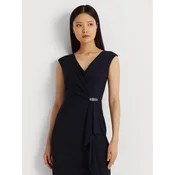 Lauren Ralph Lauren Cocktail obleka 253906356001 Mornarsko modra Regular Fit