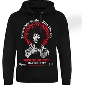 Jimi Hendrix Kapuco Live In New York Epic Unisex Black S