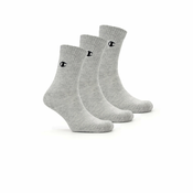CHAMPION NOGAVICE SNEAKER 3 pack, (CH133U03_03_GREY-31/33)