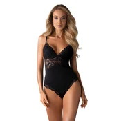 Obsessive Ženski bodi 810-TED black, črna, S/M