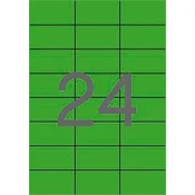 Oznaka, 70x37 mm, u boji, APLI, zelena, 2400 oznaka/pak 11837
