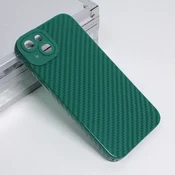 TERACELL Maska za iPhone 14 Plus 6.7 Silikon Line zelena
