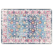 Vidaxl Preproga pralna večbarvna 120x180 cm
