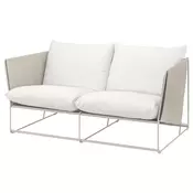 HAVSTEN Sofa dvosed,spolja, bež/bež