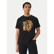 Versace Jeans Couture Majica 80GAHE01 CJ00E Črna Regular Fit