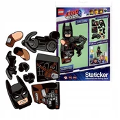 shumee LEGO film 2 - Staticker Batman premična sestavljanka za steno ali okno 52372