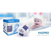 Glušnik Za Dojenčke In Majhne Otroke - Haspro Baby Blue - Modra