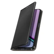 AVIZAR Folio etui za Realme Note 60 z držalom za kartice in funkcijo stojala za video, Črna, (5000189345)