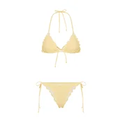 LSCN by LASCANA Bikini svetlo rumena / bela