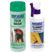 Nikwax Tech Wash 300ml/TX Direct Spray On 300mlk Pack uni Gr. Uni