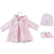Odjeća za lutke – Ružičasti kaput za lutku Marjiu, 43 cm