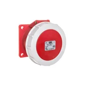 PCE Vtičnica 32A 4P 400V /75x75/ rdeča IP67 POWER TWIST 3242-6