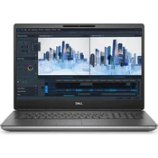 DELL Obnovljeno - znaki rabe - Laptop Dell Precision 7760/i7/RTX A3000/RAM 32 GB/512GB 512 GB NVMe SSD/17,3” FHD, (5000523490)