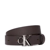 Ženski pas Calvin Klein Facet Ck Buckle Pebble LV04F7060G Rjava