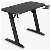 SENSE7 Gaming miza Nomad Basic 120×60 cm, črna