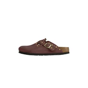 BIRKENSTOCK Nizki natikači Boston Rivet bordo