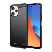 MG Carbon ovitek za Xiaomi Redmi 12, črna