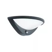 Eglo Belcreda spoljna zidna lampa, led, 9,3w, 1050lm, 3000 k, liveni aluminijum/crna