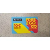 Vrednostnica TELEMACH 10€