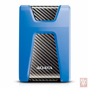 2.5 AData DashDrive HD650, External HDD, 1TB, 5400rpm, 8MB, USB3.0, blue (AHD650-1TU31-CBL)