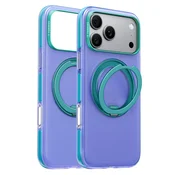 Premium ovitek Torras Ostand O3 Hue za iPhone 17 Pro Max/18 Pro Max - indigo blue