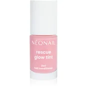 NEONAIL Rescue Glow Tint 3in1 Nail Conditioner negovalni lak za nohte odtenek Glitter Rose 7.2 ml
