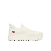 Tommy Jeans Superge Tjw Chunky Knit Sneaker EN0EN03014 Bela