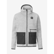 Light gray mens hooded jacket Picture Ambroze - Men