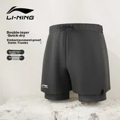 Li-Ning Muški šorts za kupanje, Crni